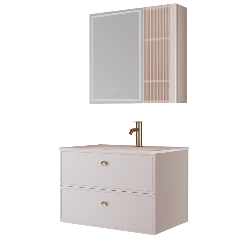 BC6301-080陶瓷盆款 生态实木茄子视频黄污柜